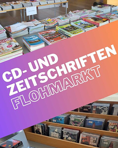 Musik-CD- & Zeitschriften-Flohmarkt
