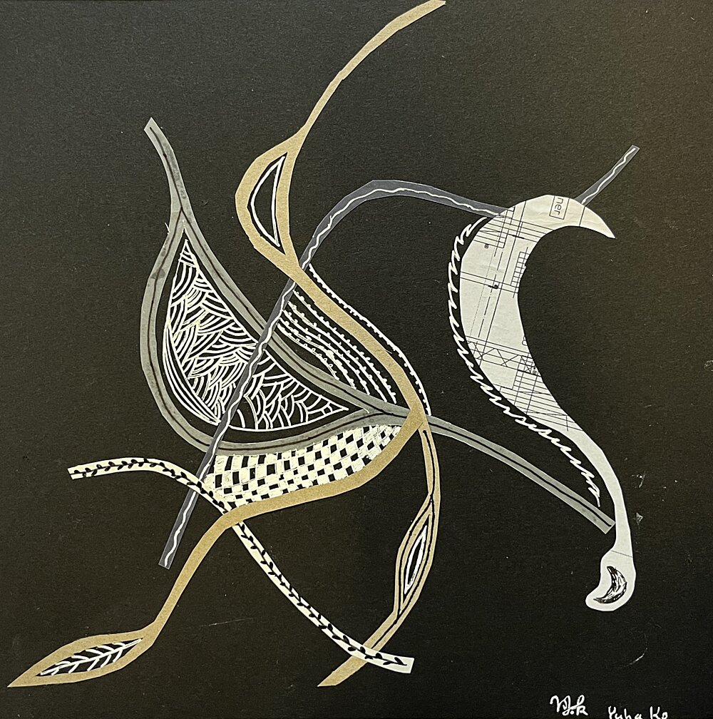 Papierschnipsel - kontrastreiche Scherenkunst